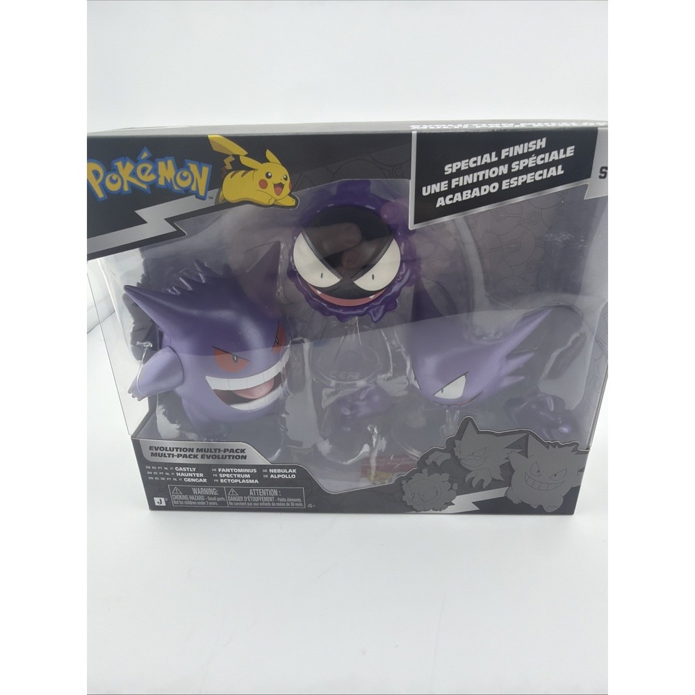 Pokémon Select Evolution Pack - Gastly, Haunter and Gengar Jazwares 2026